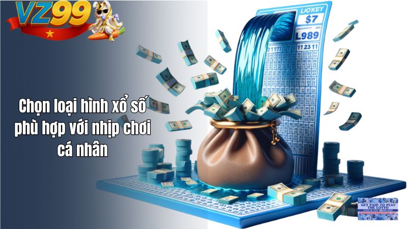 Kinh Nghiệm Chơi Xổ Số VZ99 Không Rủi Ro Từ Cao Thủ Chọn loại hình xổ số phù hợp với nhịp chơi cá nhân