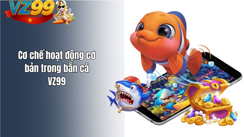 Luật chơi bắn cá VZ99 – Hiểu đúng để chơi lâu không hụt vốn Cơ chế hoạt động cơ bản trong bắn cá VZ99