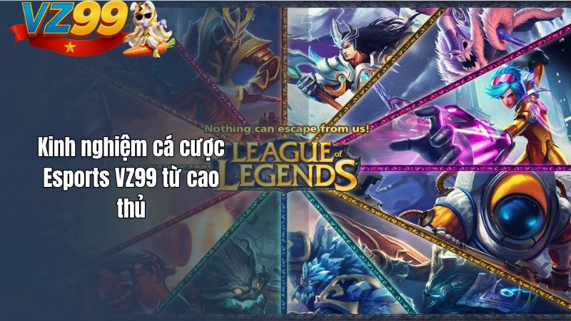 Cá Cược Esports VZ99 – Hòa Mình Vào Thế Giới Game Kịch Tính Kinh nghiệm cá cược Esports VZ99 từ cao thủ