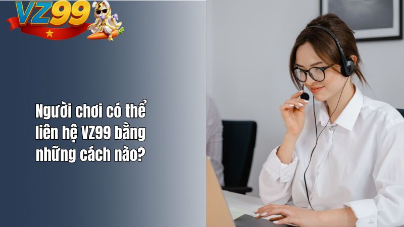 Liên hệ VZ99 bằng cách nào? CSKH VZ99 có hỗ trợ 24/7 không? Người chơi có thể liên hệ VZ99 bằng những cách nào?